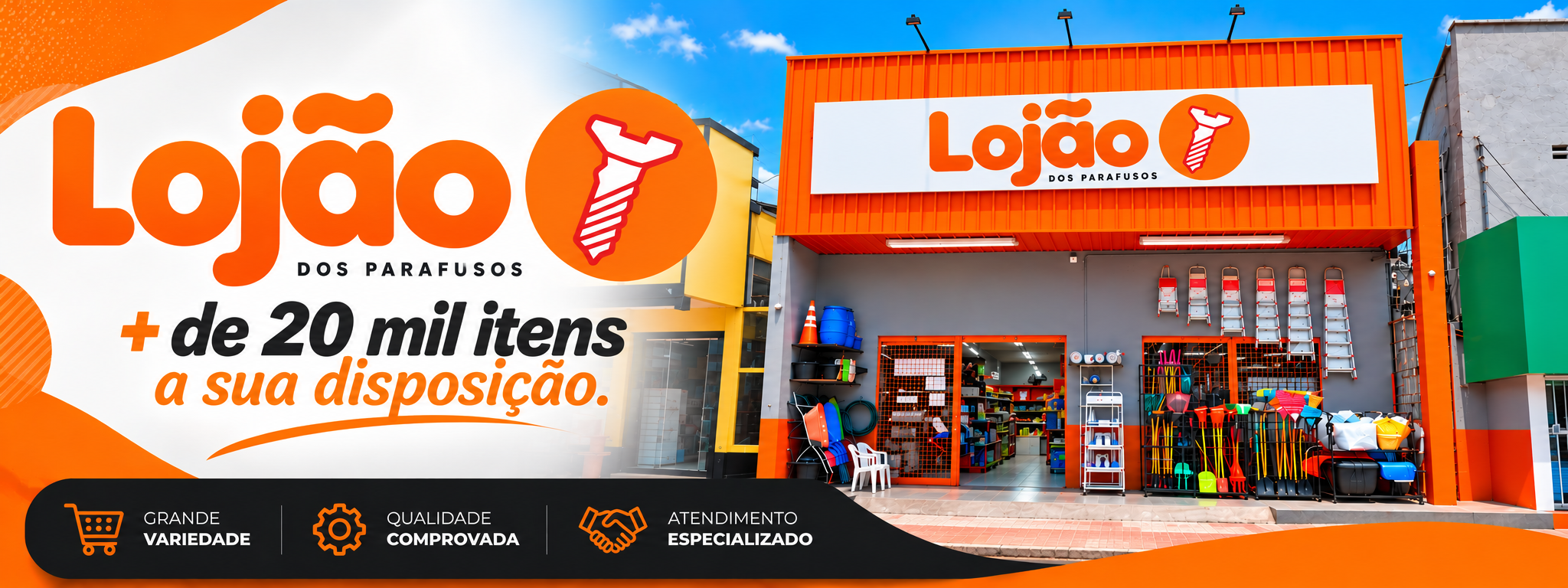 Lojão dos Parafusos_ Grande Variedade